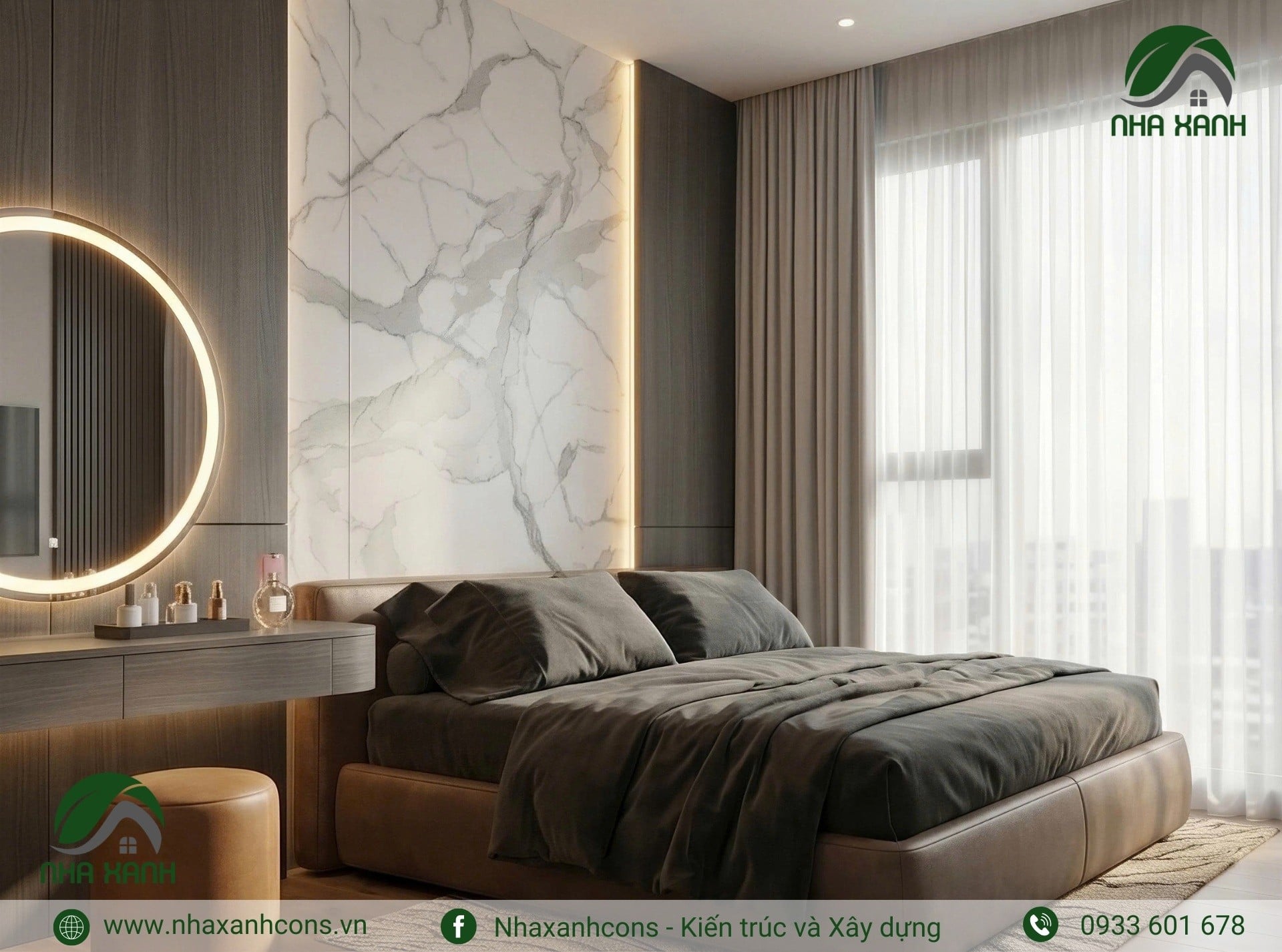 Căn hộ 45m2 2 phòng ngủ tại TPHCM