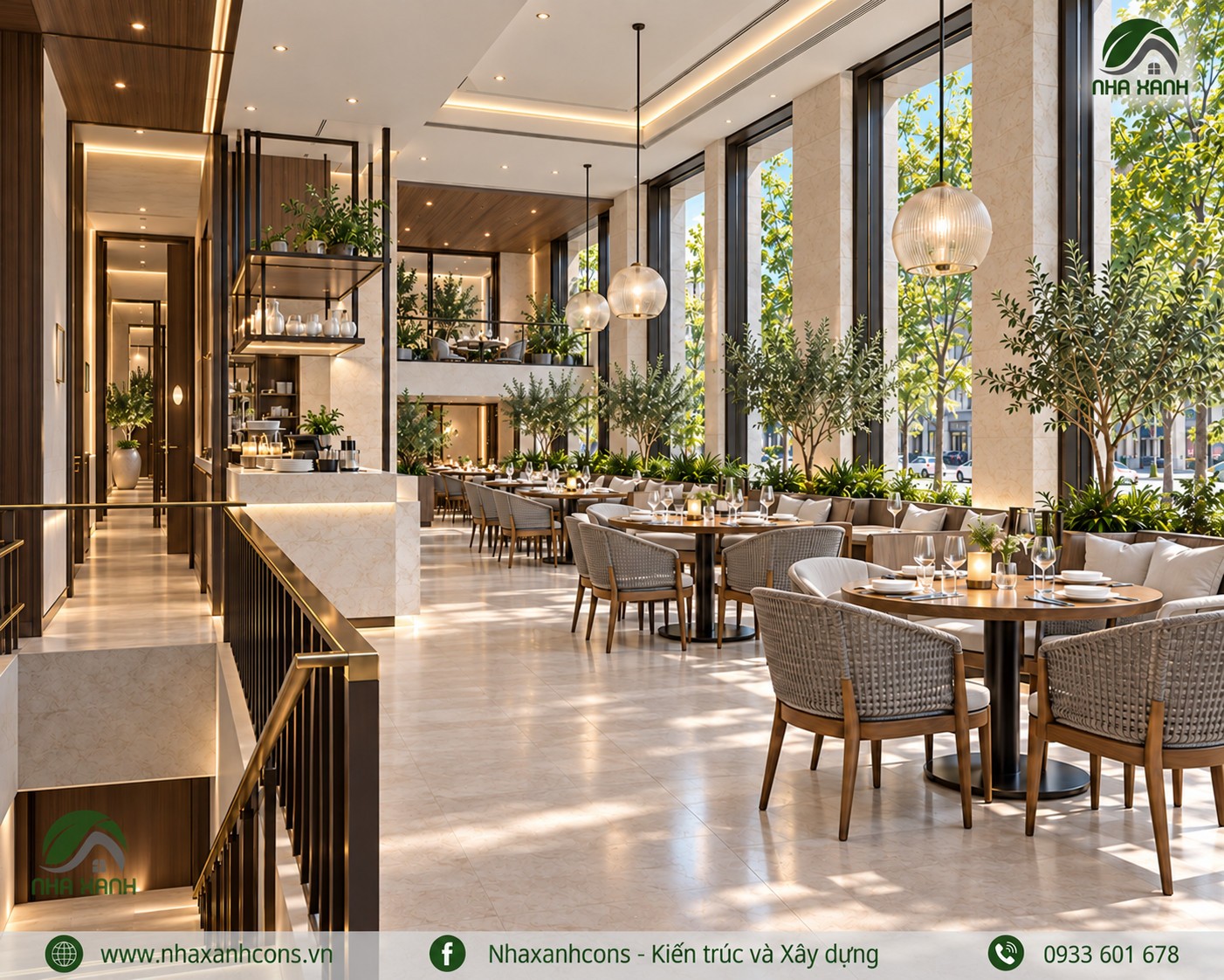 decor nhà hàng tại Vĩnh Long