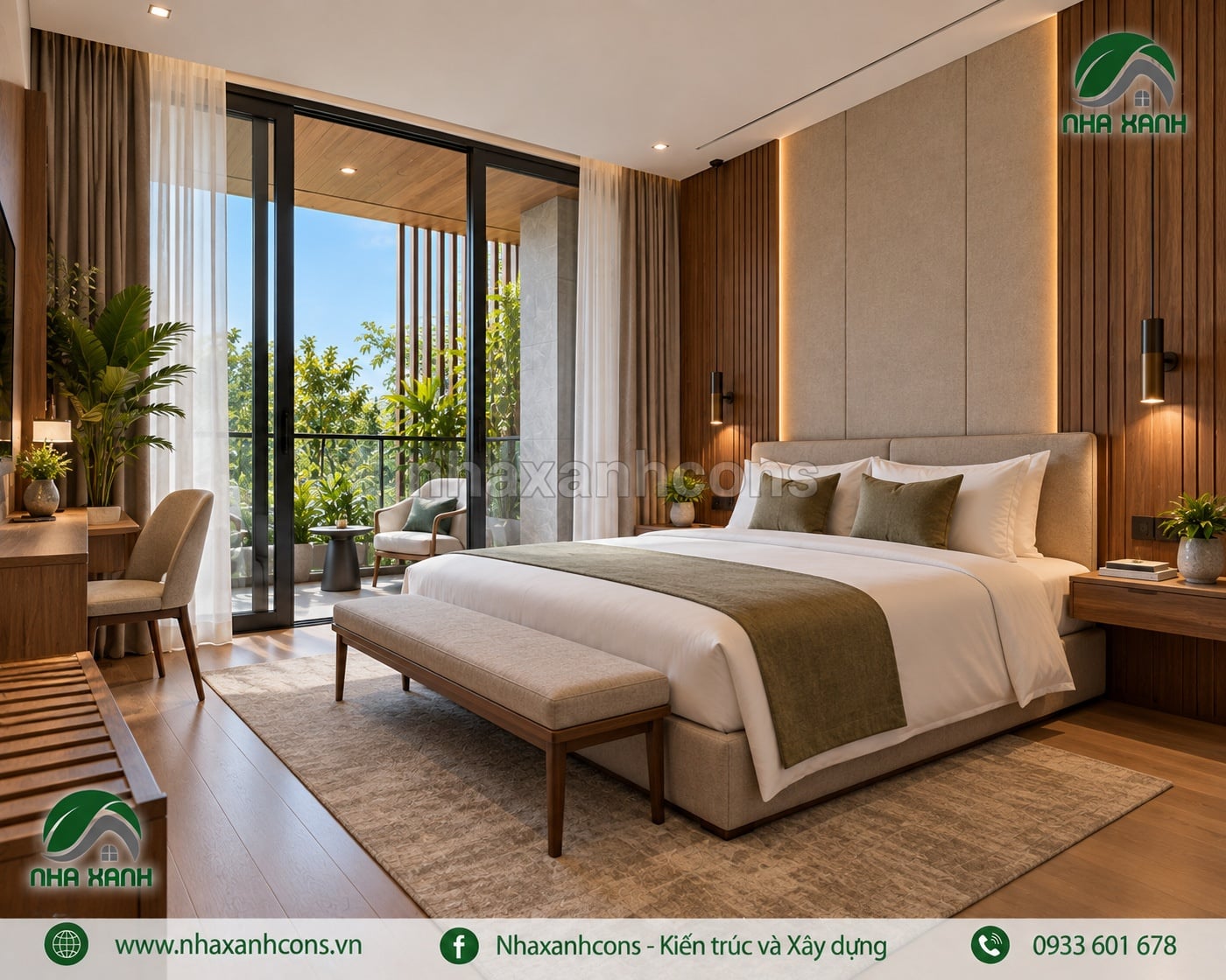 Thi công nội thất khách sạn trọn gói tại Bình Dương