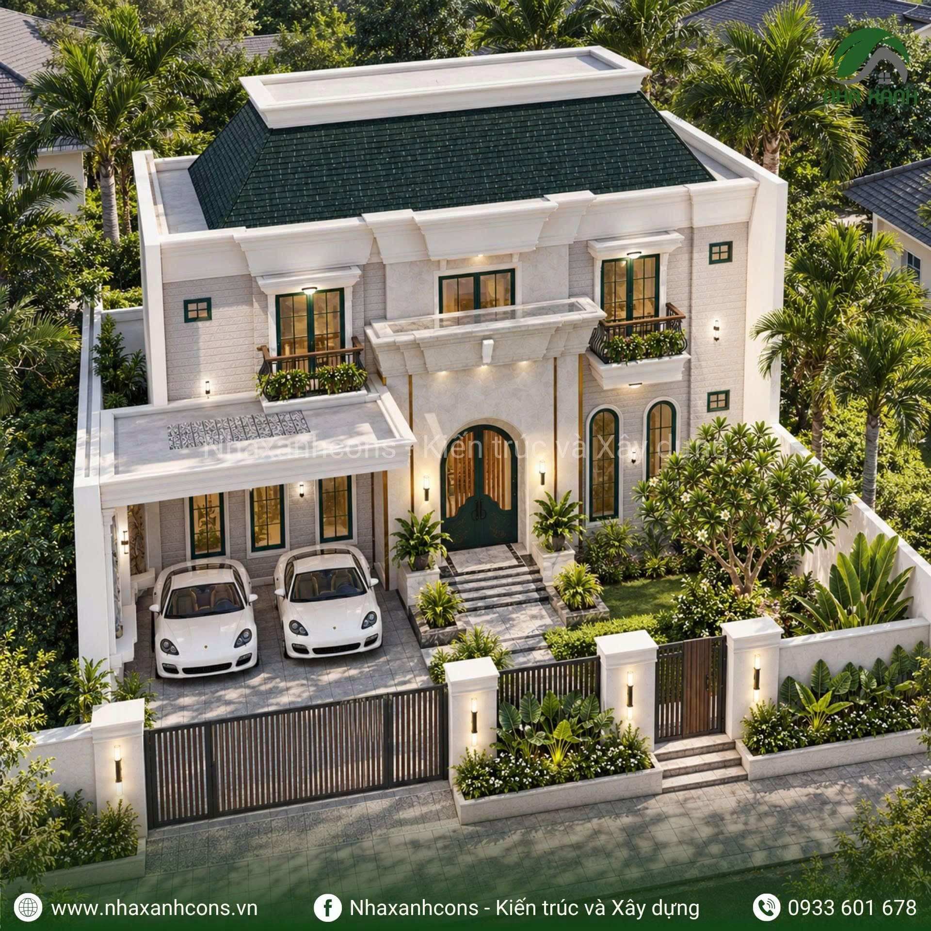 Biệt thự tân cổ điển 2 tầng tại Cà Mau
