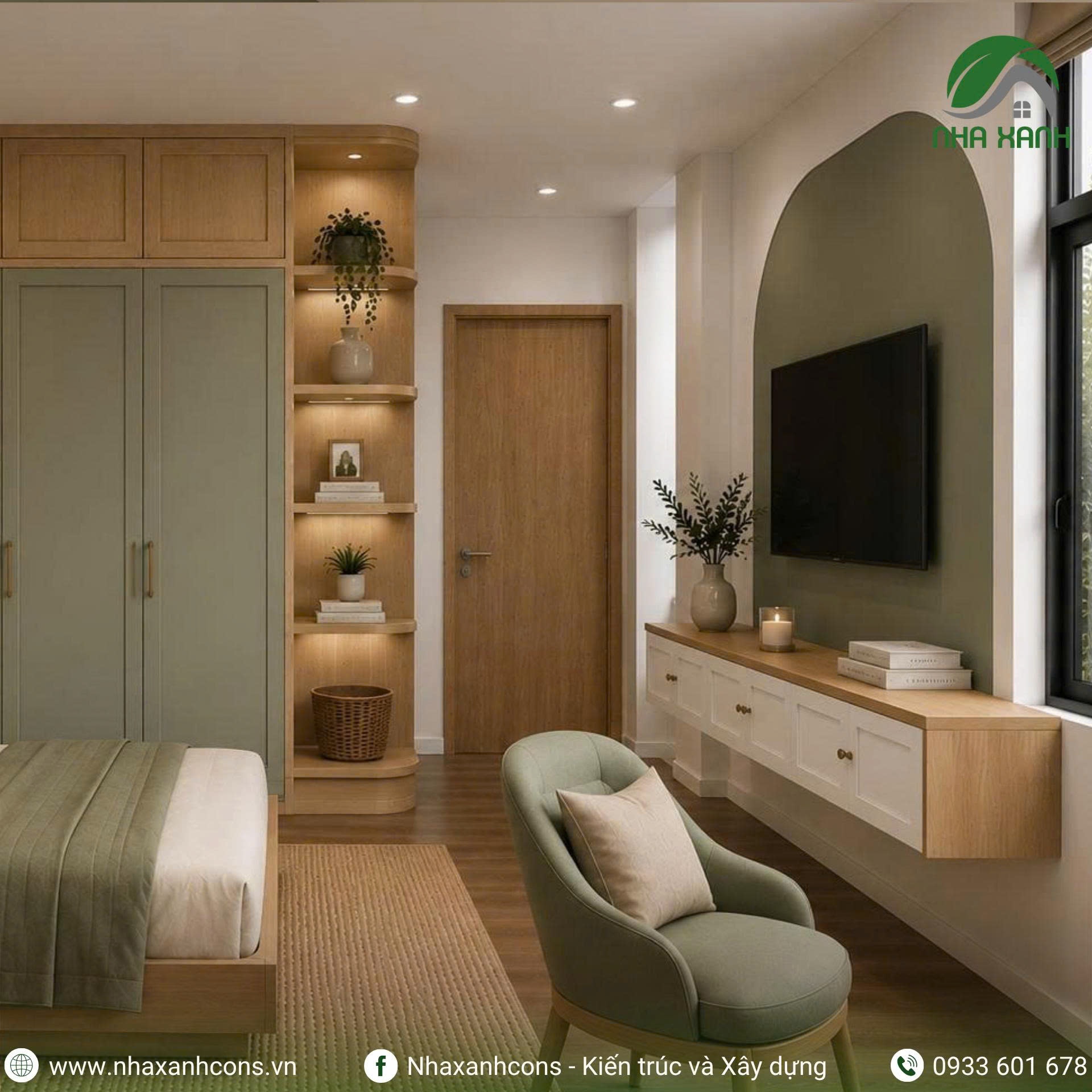 Nội thất nhà phố 3 tầng