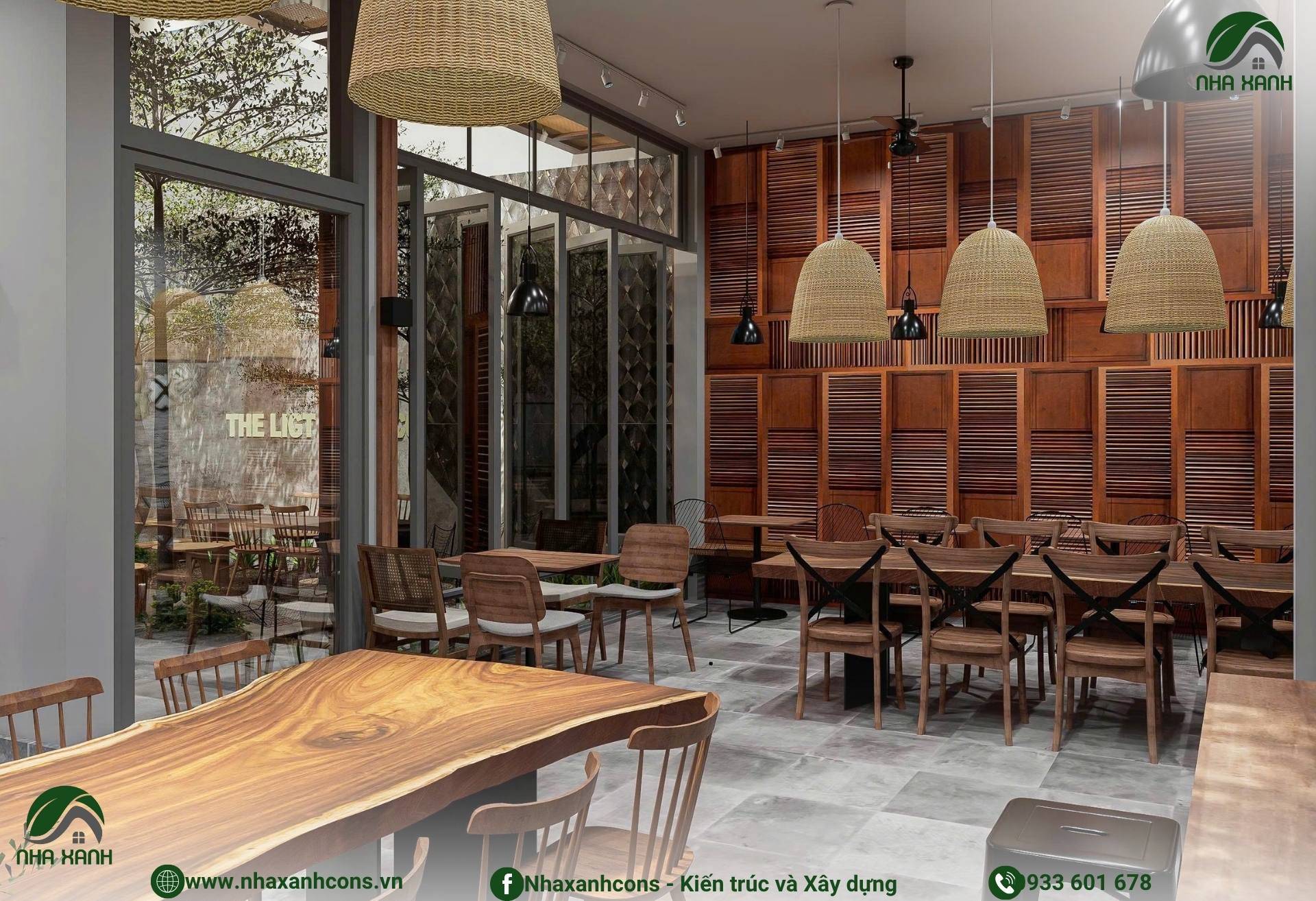 Nội thất quán cà phê