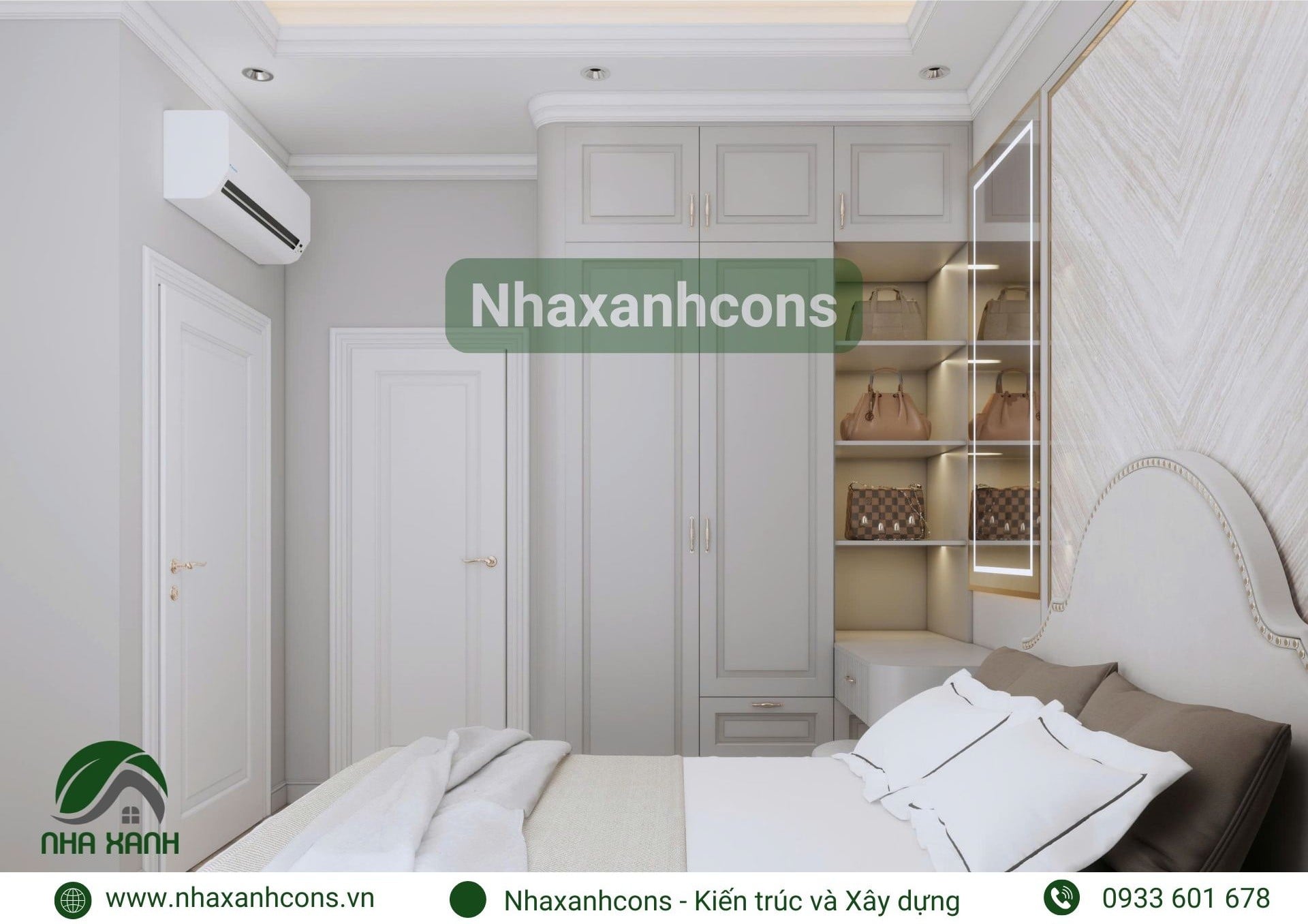 Nội thất căn hộ phong cách tân cổ điển