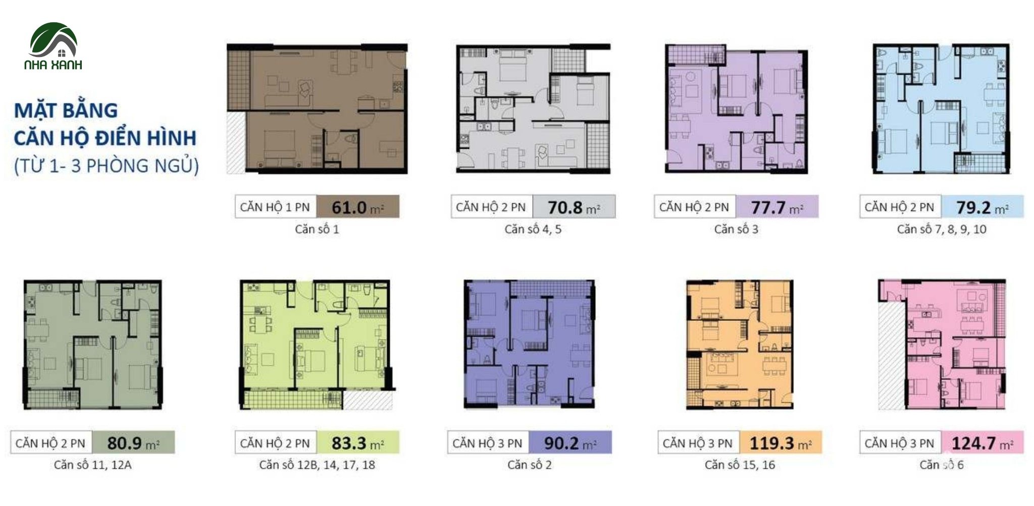 Mặt bằng tại dự án Kingston Residence – Phú Nhuận
