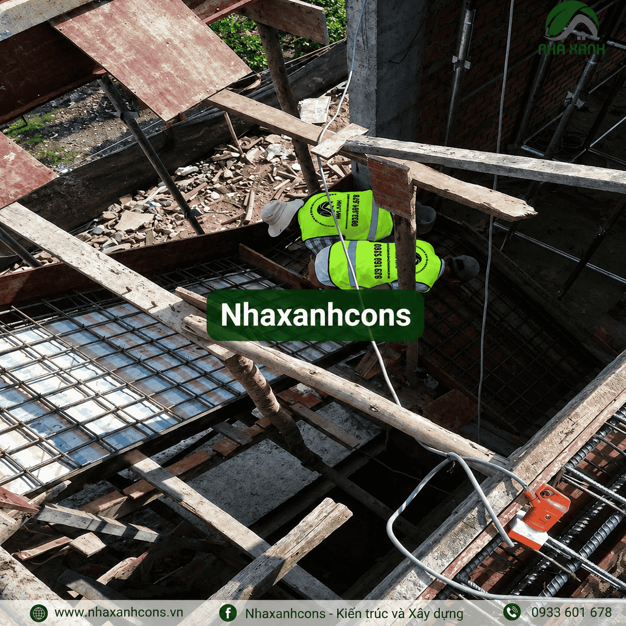 Thi công thép cầu thang biệt thự