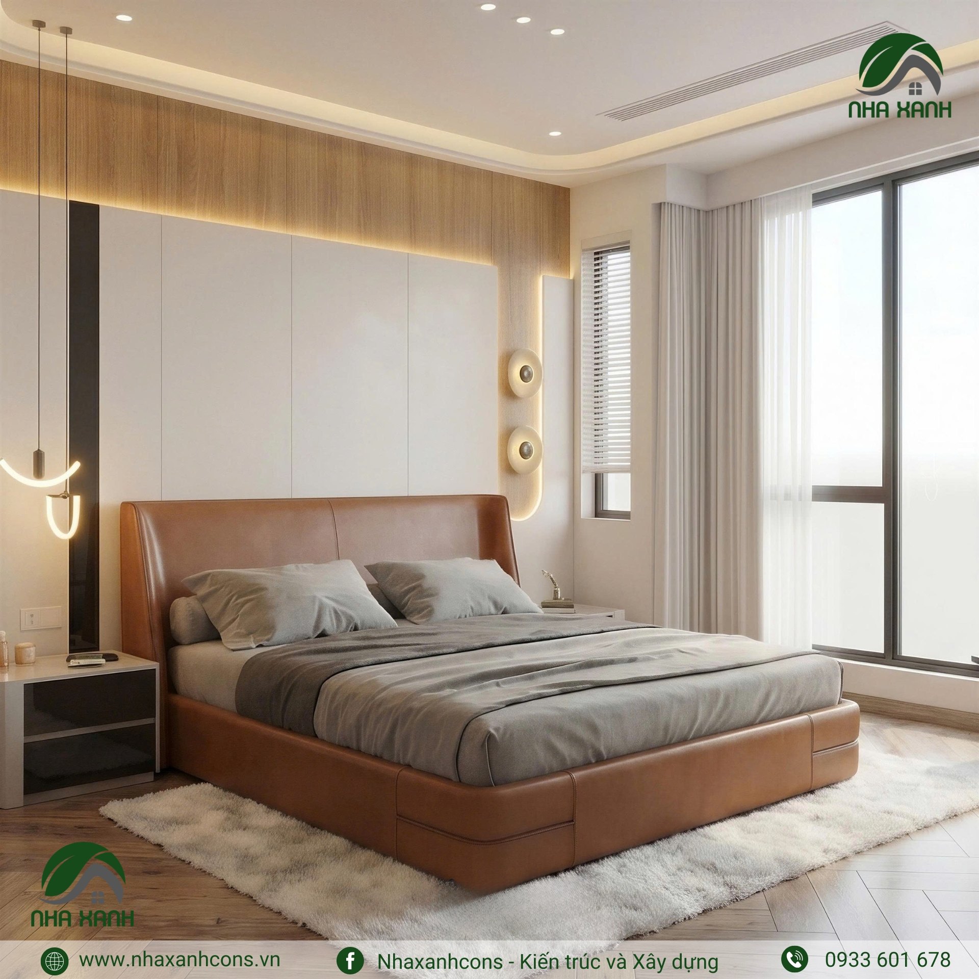 Thiết kế nội thất căn hộ 1 phòng ngủ 30m2