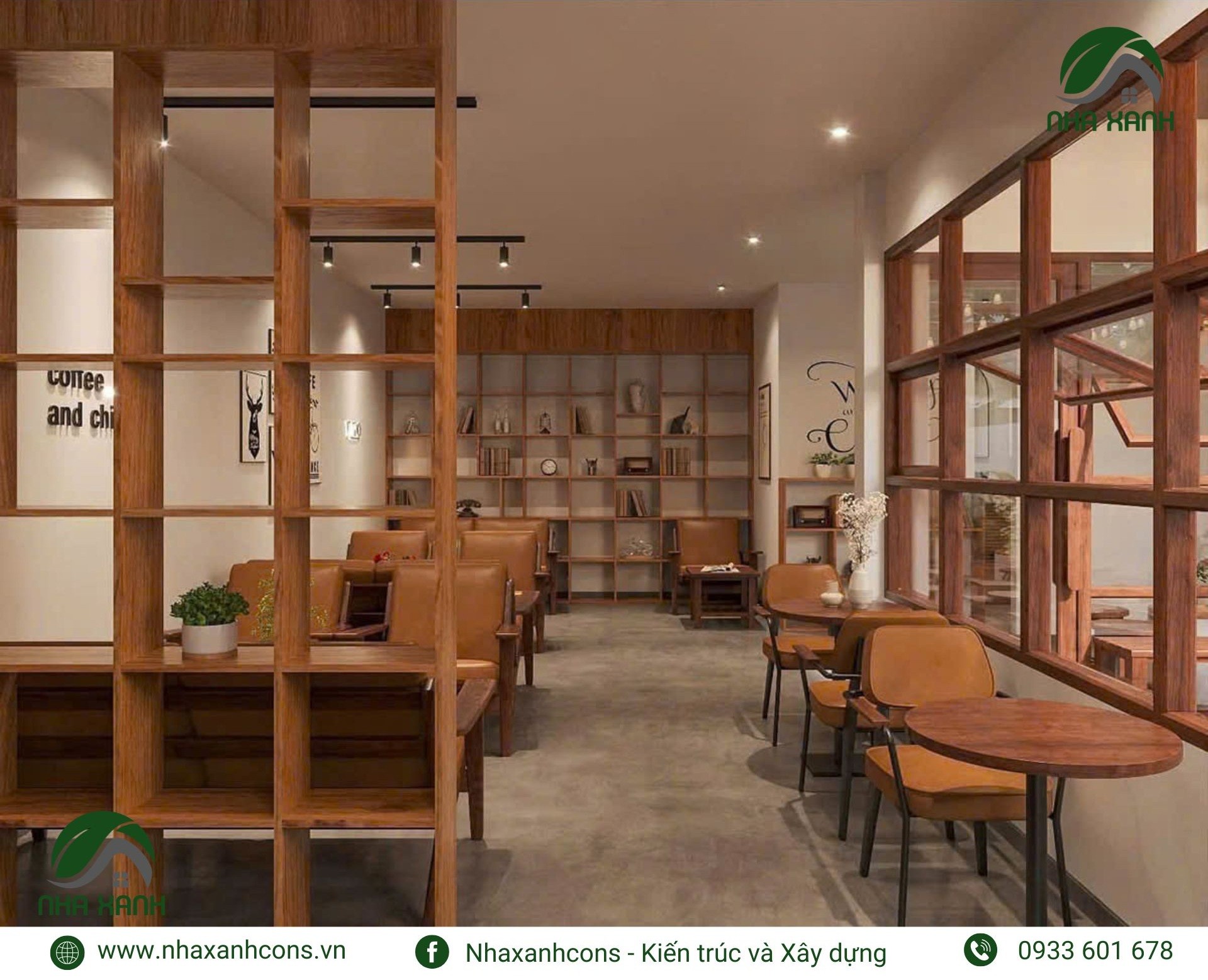 Xu hướng thiết kế quán cafe học tập và làm việc