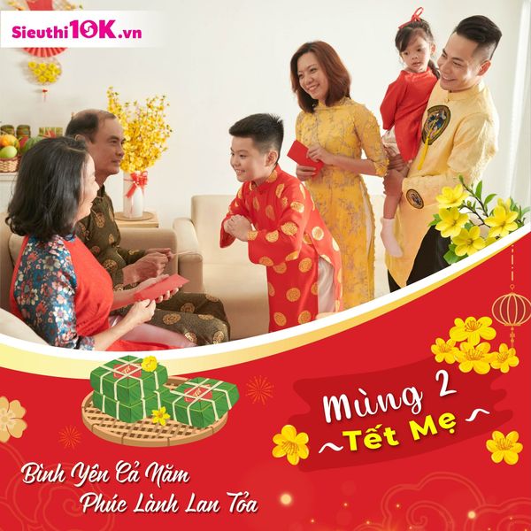 Mùng 2 Tết Mẹ – Dịp để quan tâm mẹ nhiều hơn từ những điều giản dị