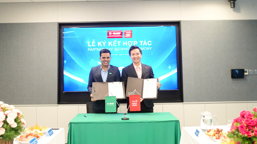Minh Long Agro ký kết hợp tác chiến lược cùng tập đoàn BASF – Phân phối độc quyền Cambio® Pro 460SL tại Việt Nam