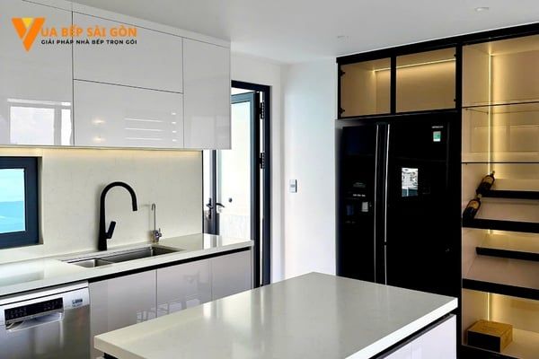 Các bề mặt phủ cánh tủ bếp nhựa Picomat thẩm mỹ cao