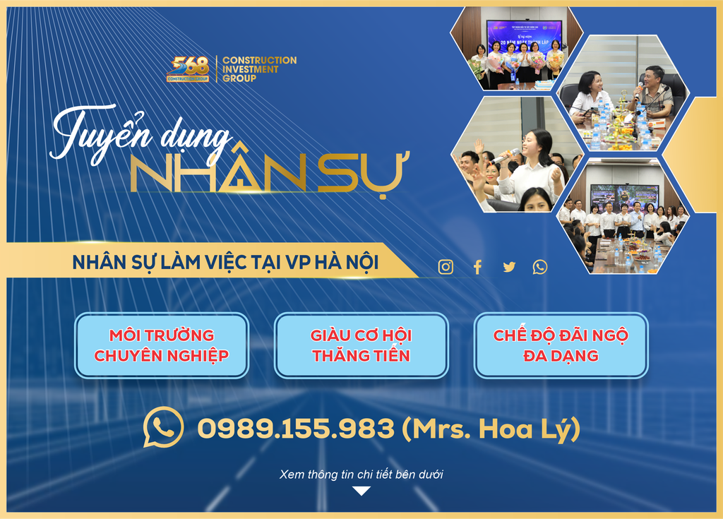 TUYỂN DỤNG NHÂN SỰ LÀM VIỆC TẠI VĂN PHÒNG - HÀ NỘI
