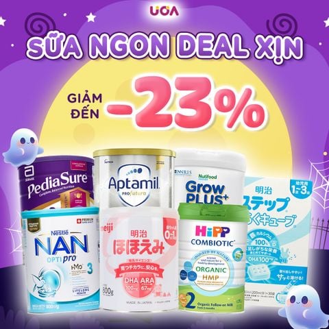 🍼 Sữa ngon deal xịn – Giảm đến 23% tại Ú Òa