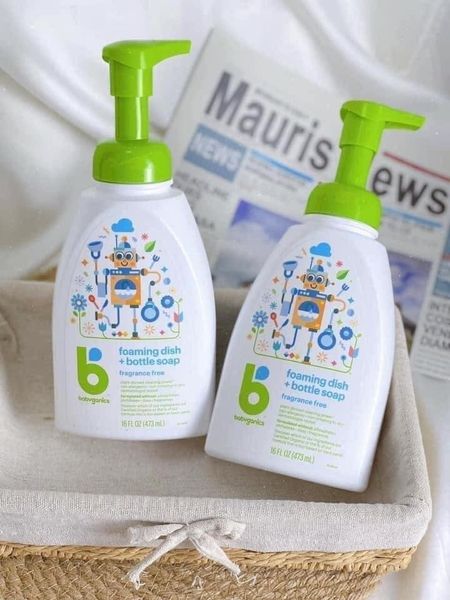 Nước Rửa Đa Năng Babyganics – Chiết Xuất Từ Thực Vật, An Toàn Cho Bé
