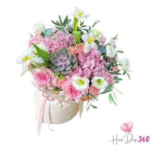 Bó Hoa Sinh Nhật Mix Nhiều Loại Đẹp Và Ý Nghĩa, Giao Nhanh 2H