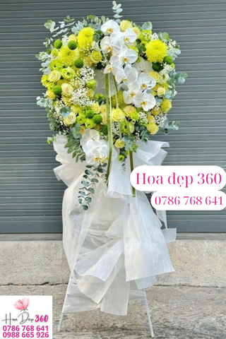 Vòng Hoa Chia Buồn – Dịch Vụ Hoa Chỉn Chu Tại Shop Hoa Đẹp 360