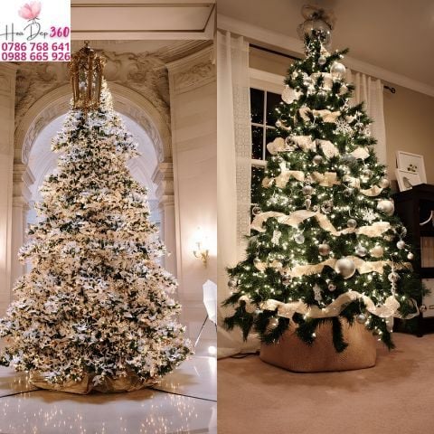 Cây Thông Noel Trang Trí Đẹp Cho Nhà Văn Phòng Và Cửa Hàng