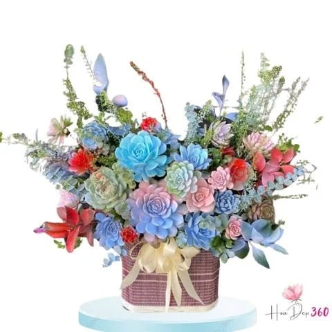 20+ Mẫu Giỏ Hoa Để Bàn Đẹp Sang Trọng Phù Hợp Nhiều Dịp