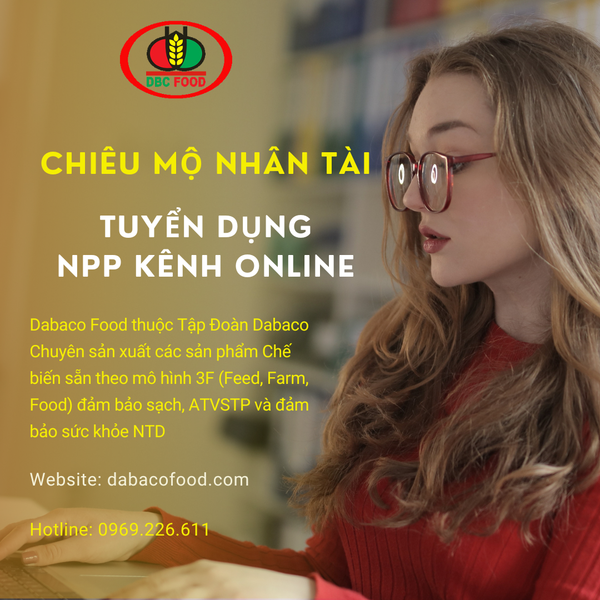 Tuyển dụng NPP Kênh Online