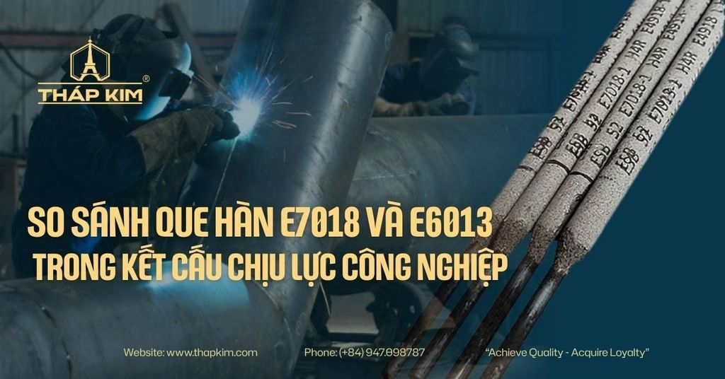 So Sánh Que Hàn Chịu Lực E7018 Và E6013: Nên Dùng Mác Nào Cho Kết Cấu Nặng?