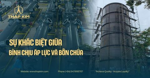 Sự Khác Biệt Giữa Bình Chịu Áp Lực Và Bồn Chứa Thông Thường