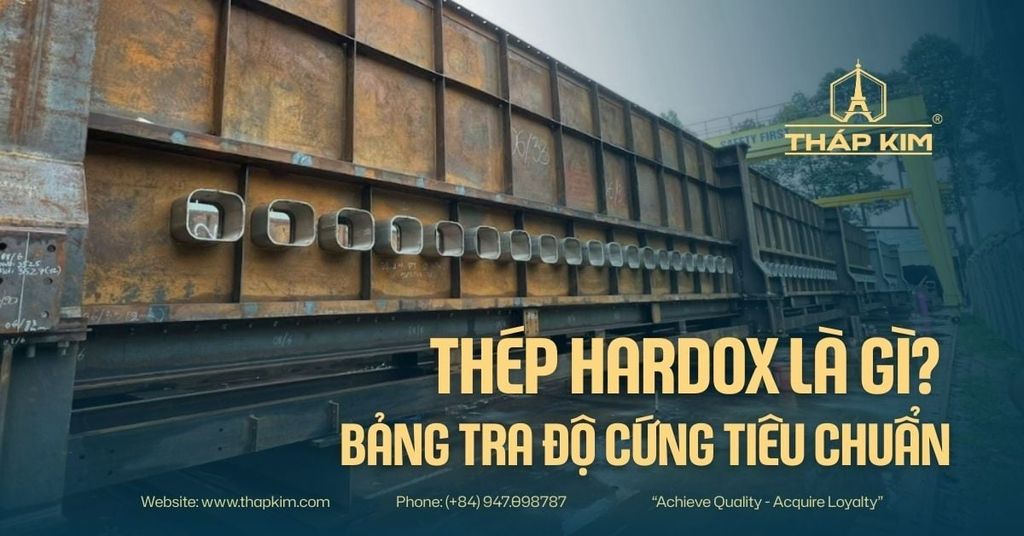 Thép Hardox Là Gì? Đặc Tính Chống Mài Mòn & Bảng Tra Độ Cứng Tiêu Chuẩn