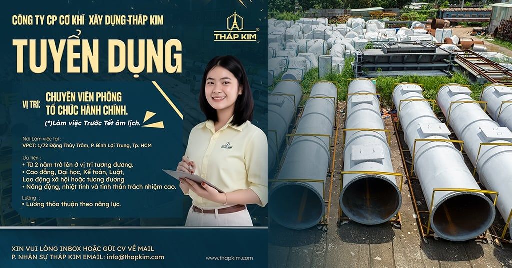Tuyển Dụng: Chuyên Viên Phòng Tổ Chức Hành Chính