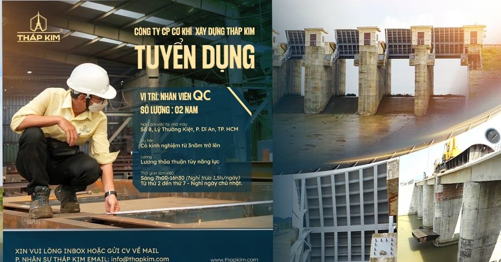 Tuyển Dụng: Nhân Viên QA/QC ( Kiểm Soát Chất Lượng )