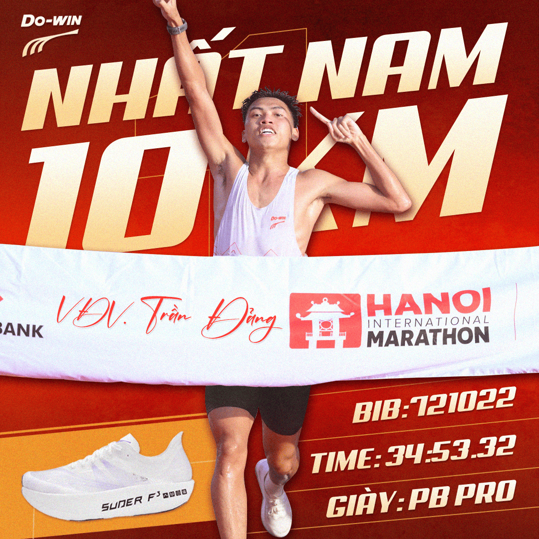 🎉VĐV Trần Đảng bứt phá tốc độ – vượt mọi giới hạn cùng PB PRO