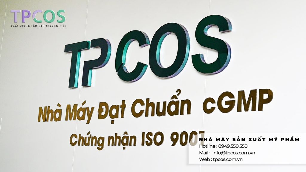 TPCOS: Nhà Máy Gia Công Mỹ Phẩm Chuẩn cGMP & ISO 9001 - Quy Trình Sản Xuất Hiện Đại & Minh Bạch