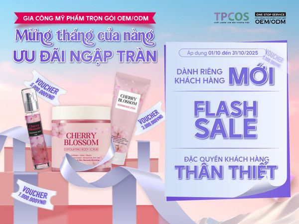 Tháng 10 Rực Rỡ - Ưu Đãi Đặc Quyền Từ TPCOS
