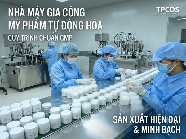 TPCOS - Giải Pháp Gia Công Mỹ Phẩm OEM/ODM Chuẩn Quốc Tế