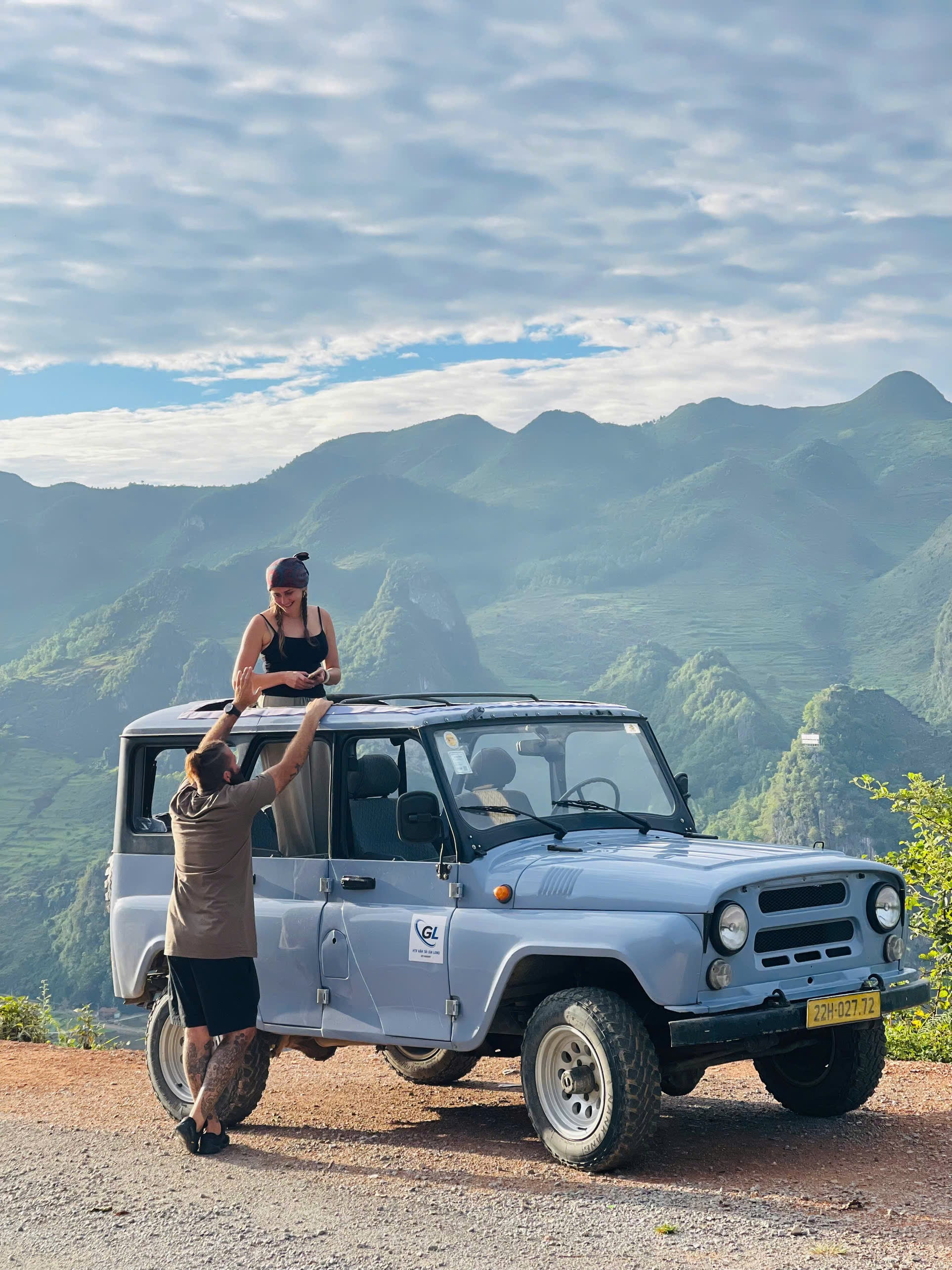 Ha Giang Loop panoramic viewpoint — Classic Jeep tour