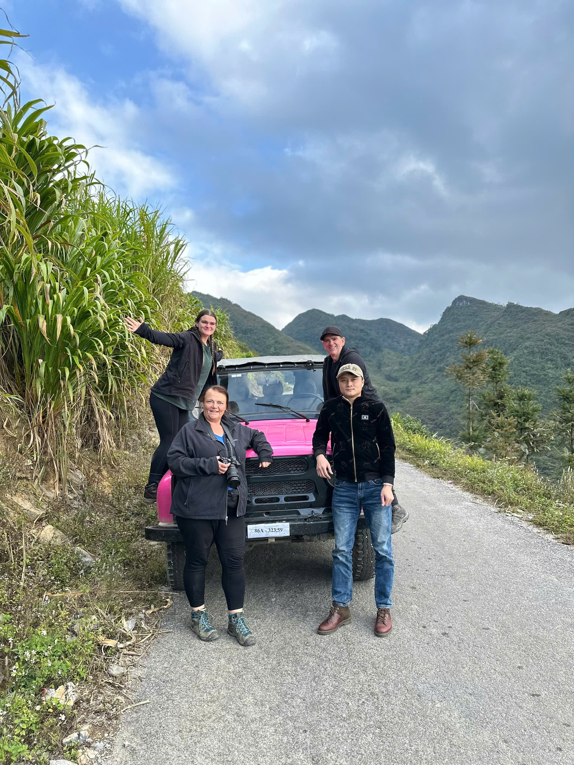 Ha Giang Loop mountain viewpoint — Classic Jeep 3D3N tour