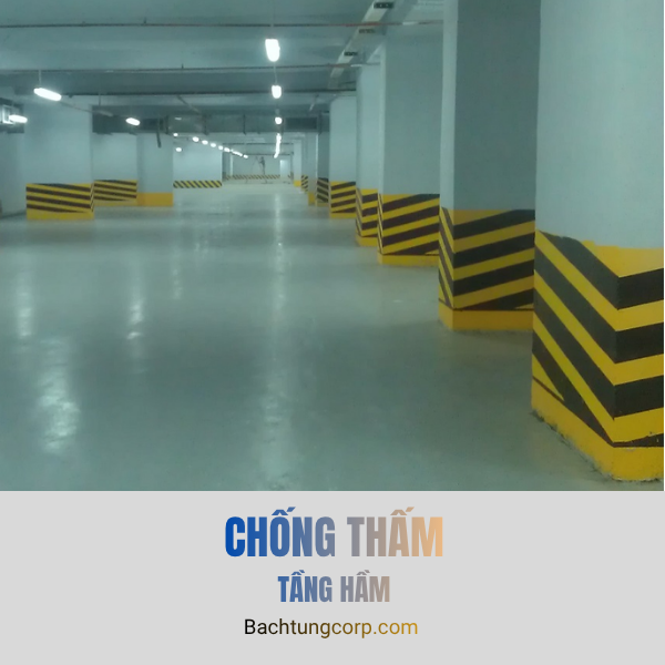 Chống thấm tầng hầm: Giải pháp toàn diện bảo vệ tài sản và kết cấu công trình