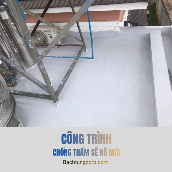 Chống thấm sàn mái bồn nước Lộc Châu, Bảo Lộc - Bách Tùng