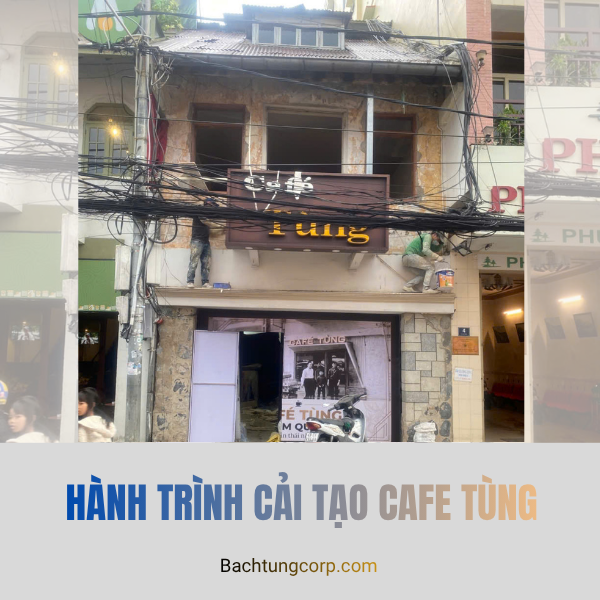 Cải tại cafe Tùng Đà Lạt: Nghệ thuật bảo tồn không gian ký ức bằng giải pháp sơn hiện đại