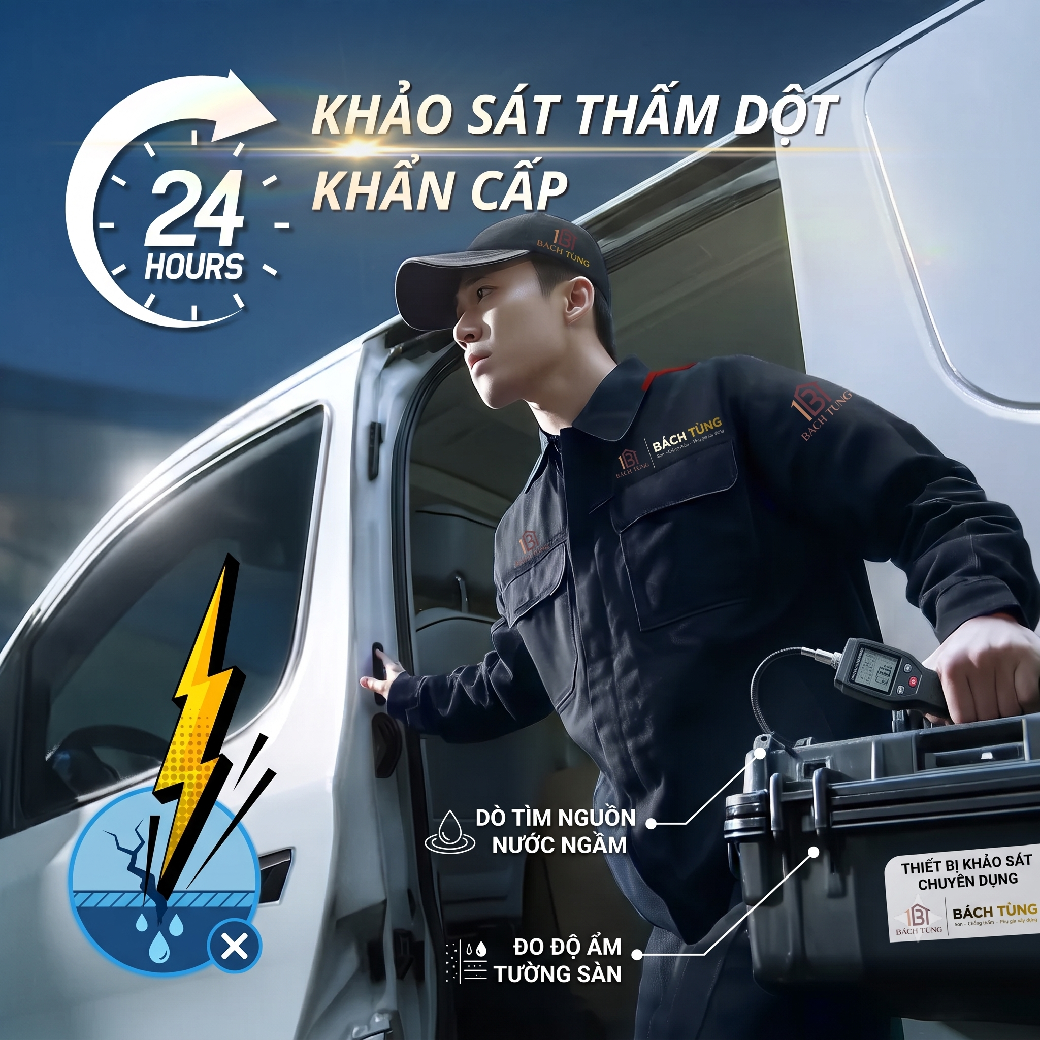 ĐĂNG KÝ KHẢO SÁT & CHẨN ĐOÁN THẤM DỘT KHẨN CẤP (MIỄN PHÍ 100%)