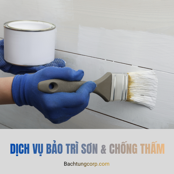 Dịch Vụ Bảo Trì Chống Thấm & Sơn Dặm Villa, Khách Sạn Định Kỳ Tại Đà Lạt