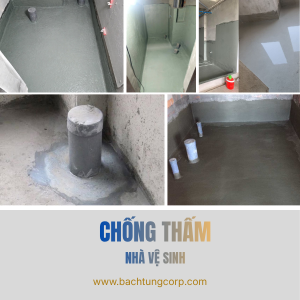 Dịch vụ chống thấm nhà vệ sinh tại Lâm Đồng | Bách Tùng