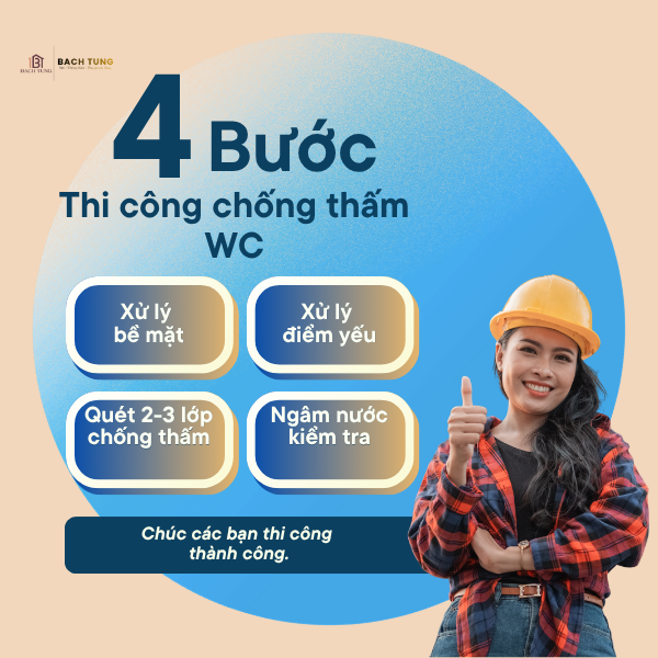 Bảng báo giá chống thấm nhà vệ sinh tại Lâm Đồng mới nhất năm 2026
