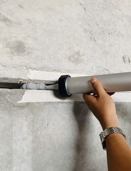 Keo trám khe xủa lý vết nứt, khe co giãn