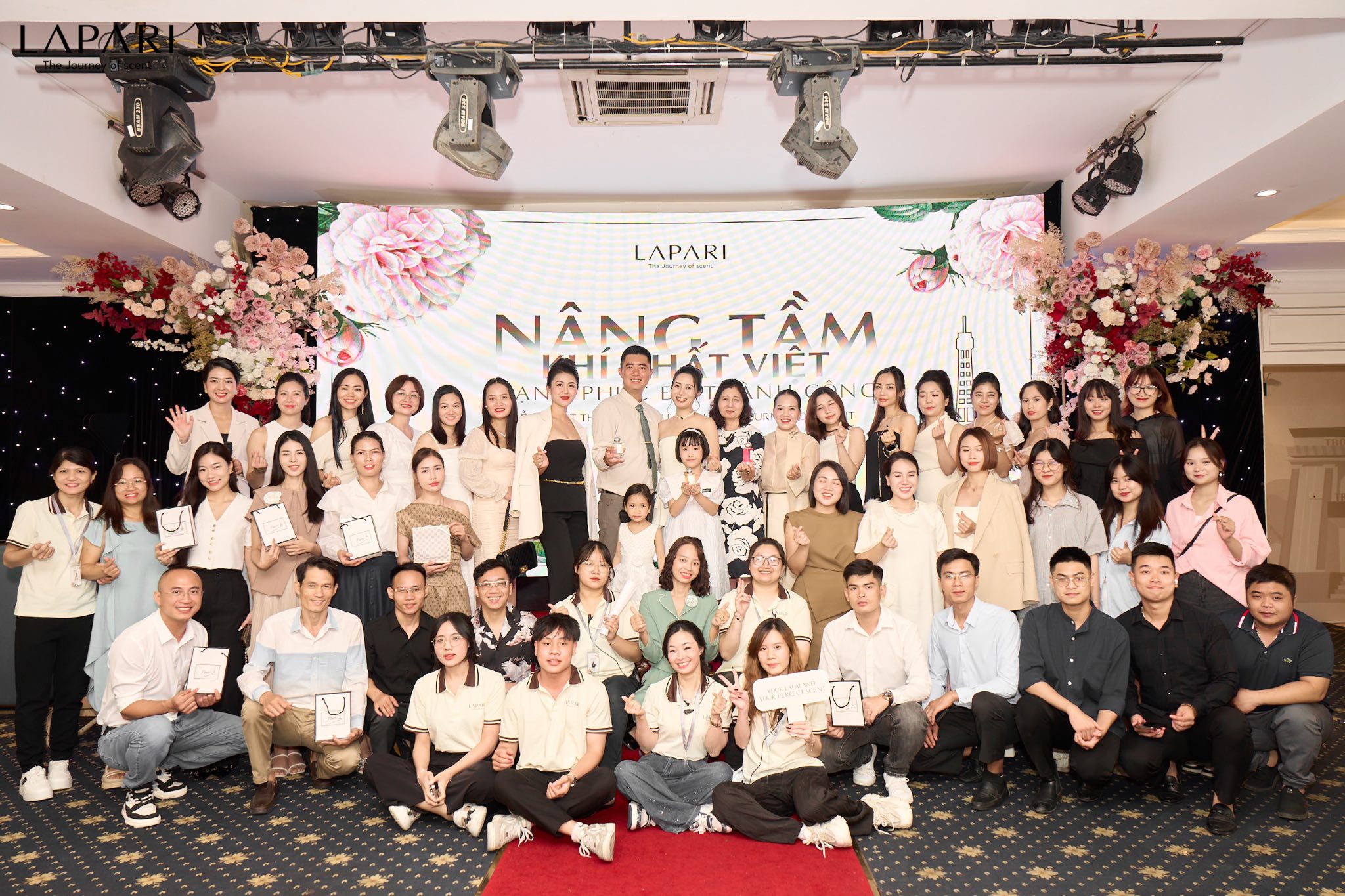 SỰ KIỆN RA MẮT THƯƠNG HIỆU LAPARI - KHỞI ĐẦU HÀNH TRÌNH HƯƠNG SẮC