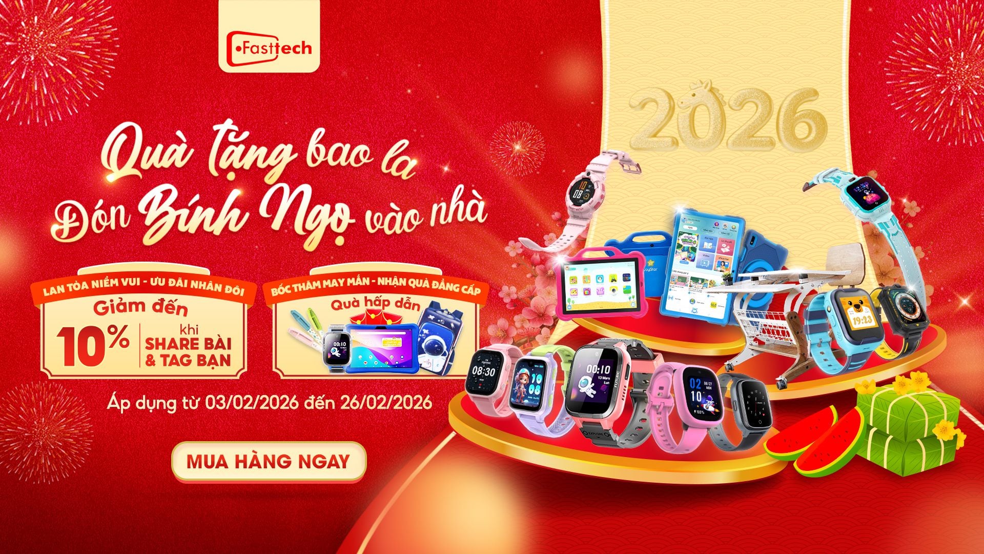 QUÀ TẶNG BAO LA – ĐÓN BÍNH NGỌ VÀO NHÀ