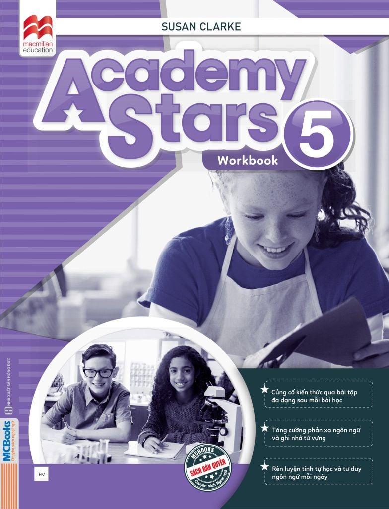 Cuốn sách Academy Stars 5 Workbook