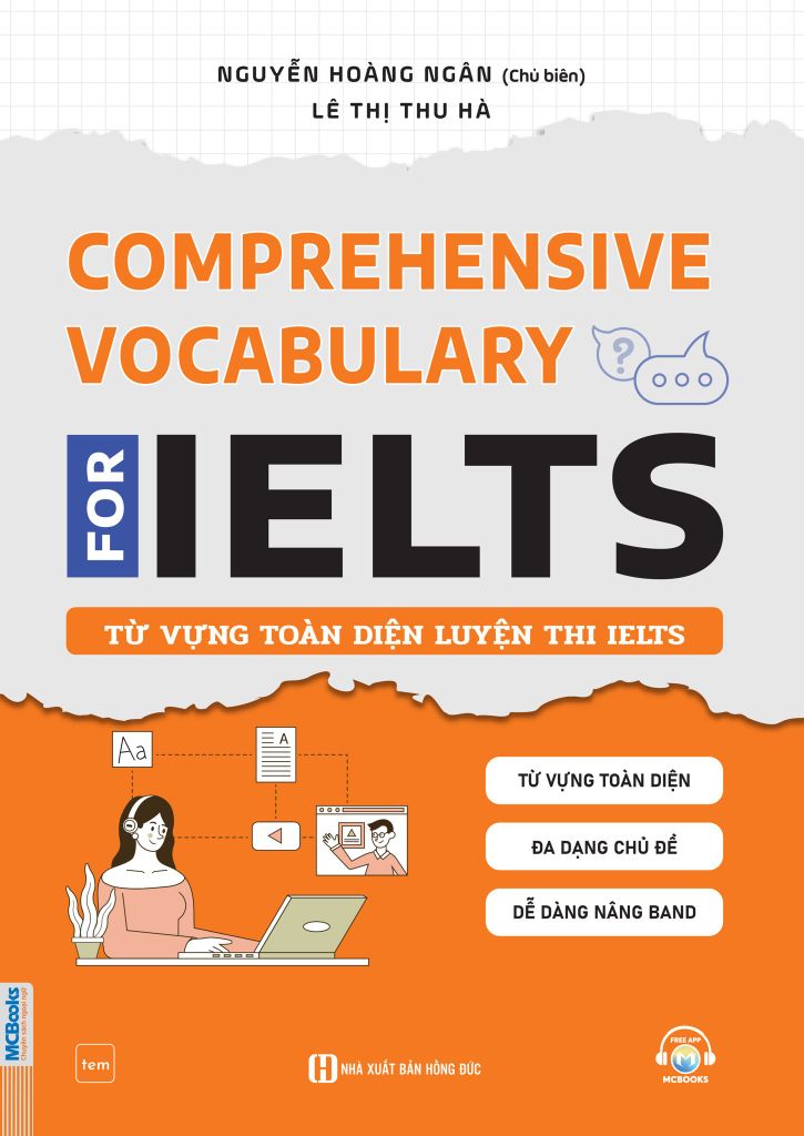 Cuốn sách Comprehensive Vocabulary For IELTS – Từ vựng toàn diện luyện thi IELTS