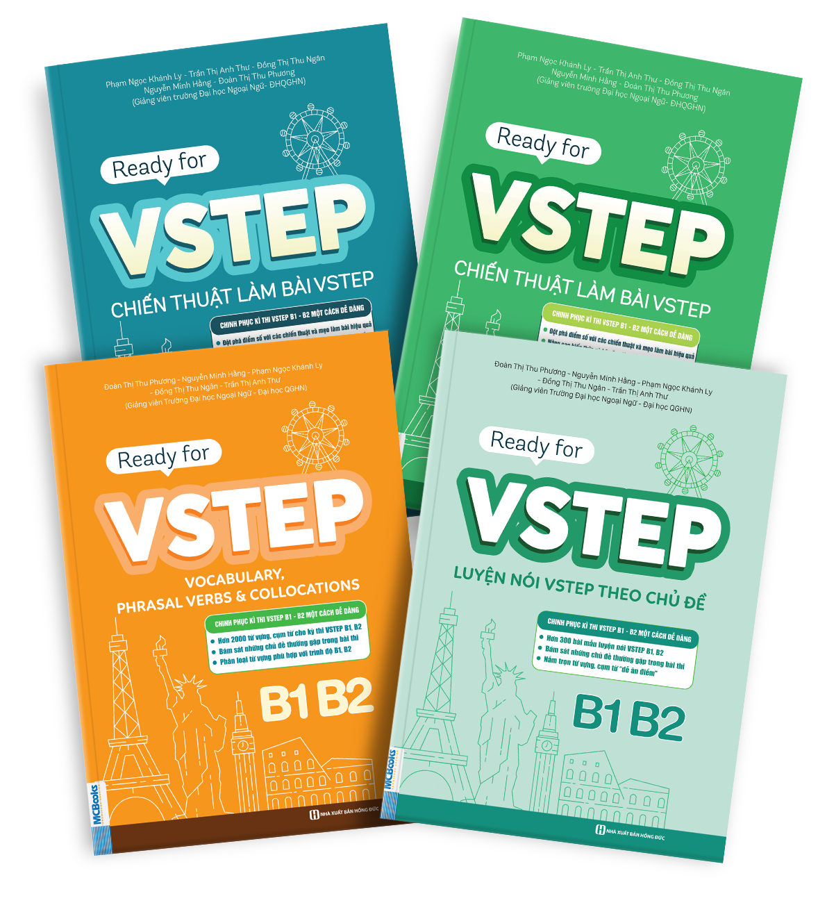 Combo toàn diện Ready for VSTEP - Giải pháp vàng chinh phục chứng chỉ tiếng Anh B1 - B2