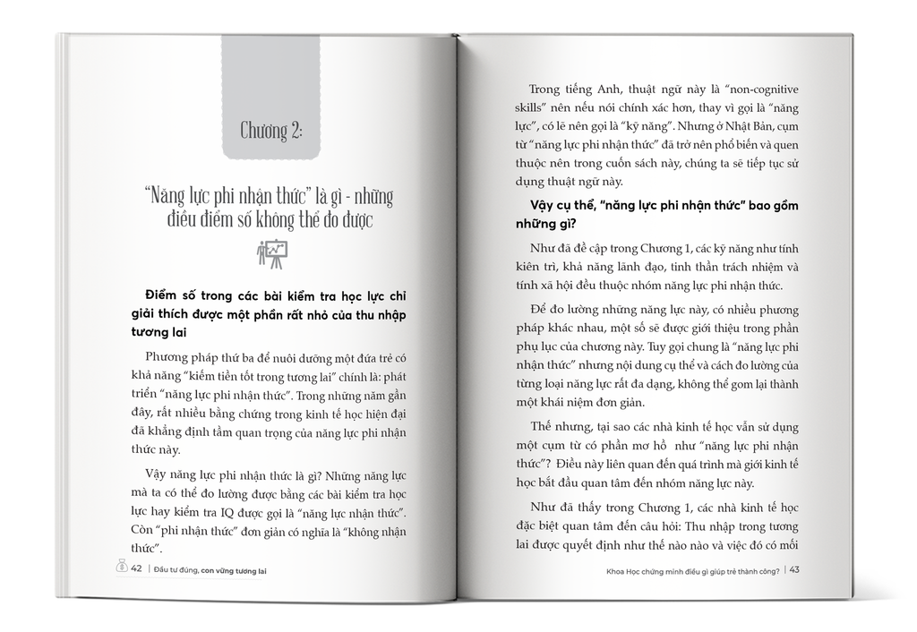 Nội dung trong sách Đầu tư đúng, con vững tương lai