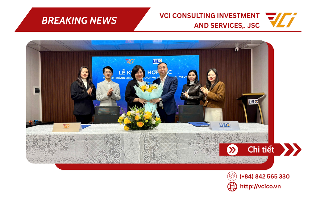 VCI KÝ KẾT HỢP ĐỒNG 