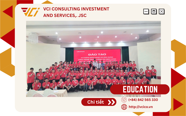 VCI TIẾP NỐI HÀNH TRÌNH ĐÀO TẠO TOÀN QUỐC - “KỸ NĂNG BÁN HÀNG & ỨNG DỤNG CÔNG NGHỆ TRONG CÔNG TÁC BÁN HÀNG” - Điểm dừng tiếp theo: Ninh Bình & Vĩnh Long