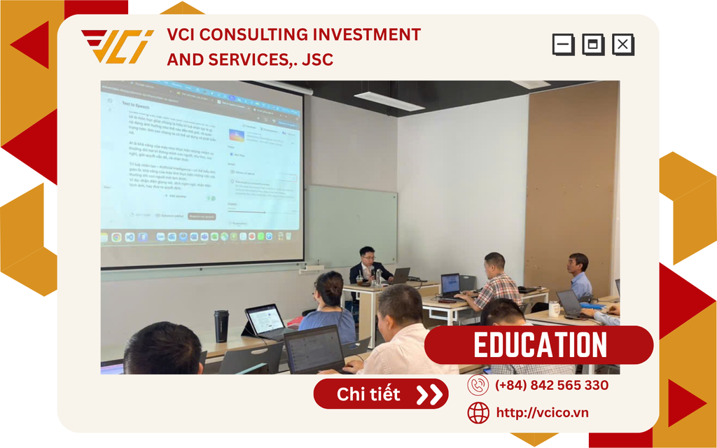 ỨNG DỤNG AI TRONG QUẢN TRỊ HIỆU SUẤT CÔNG VIỆC (Ngày2) - CHUYÊN GIA VCI